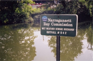narragansett bay sewage discharge