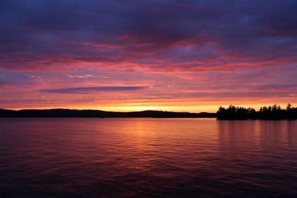 Maine's stunning Sebago Lake offers something for everyone