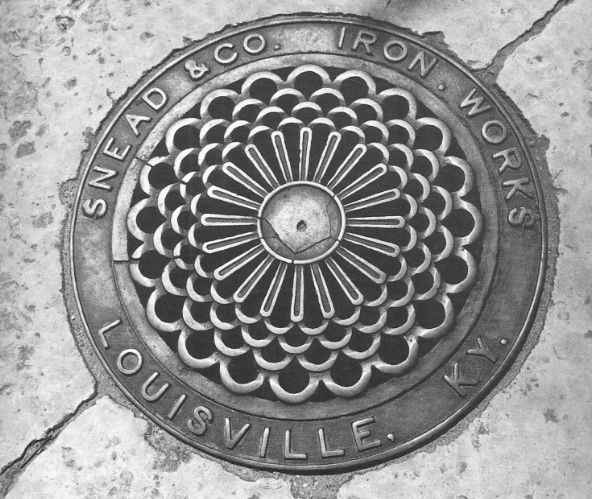 Louisville Kentucky manhole cover