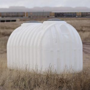 This water cistern, donated by Tata & Howard on behalf of its clients, will help provide safe, clean drinking water to a family living in Navajo Nation