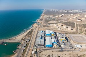 40% of Israel's drinking water comes from desalination, like this IDE seawater desalination plant in Ashkelon 