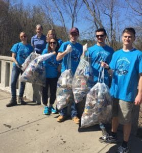 T&H employee owners participated in the 17th Annual Earth Day Charles River Cleanup. The even was organized by a millennial and supported by senior management