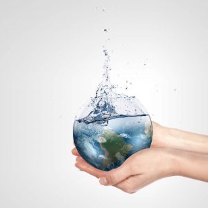 globe water hands small