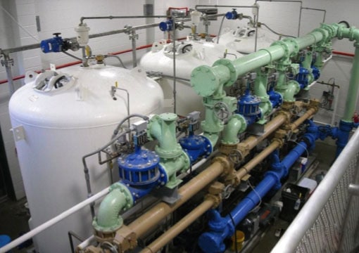 Canton MA water treatment facility