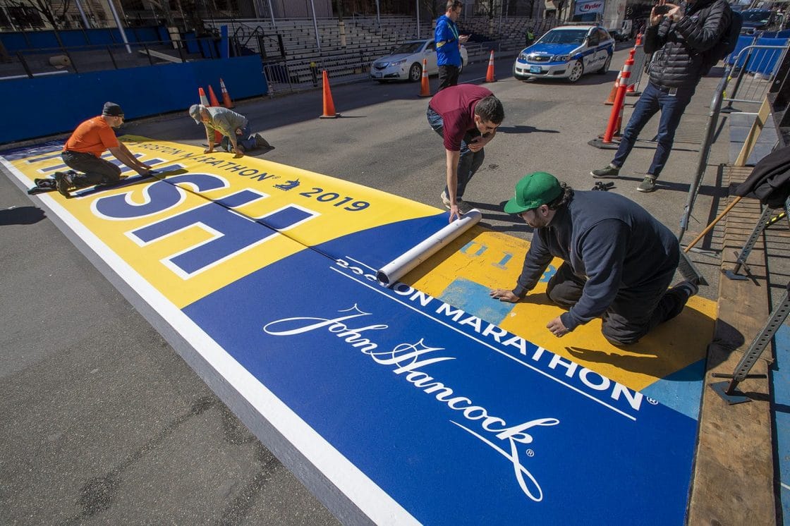 Boston Marathon on X: Made with recycled content, it has you