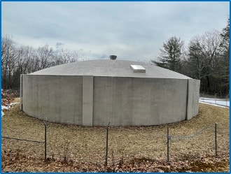 Four Water Storage Tanks, Westfield, MA